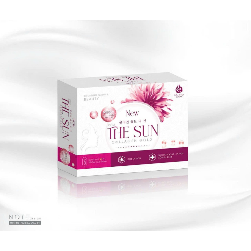 Combo 3 Hộp Nước uống bổ sung Collagen Peptide, Hỗ trợ làm đẹp da, Ngăn ngừa lão hóa - Hộp 20 gói