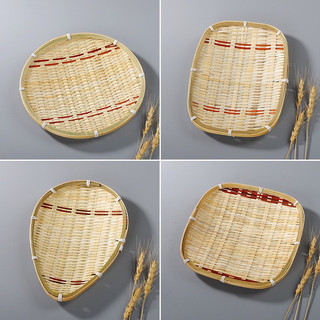 Mẹt tre Đan đựng hạt, hoa quả, decor, trang trí