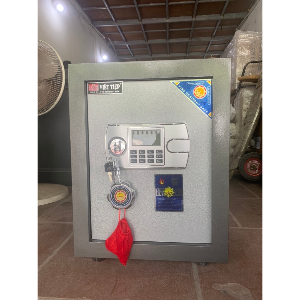 Két Sắt Việt Tiệp KD25 ĐT Xám <40KG>, HN Liên Hệ Ngay để được Free Ship