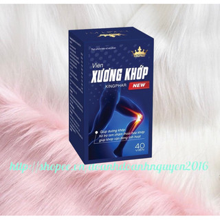 Viên XƯƠNG KHỚP  Kingphar New  - Hộp 40 viên - Dưỡng Khớp, Giúp Phục Hồi Cấu Trúc Mô Sụn Khớp