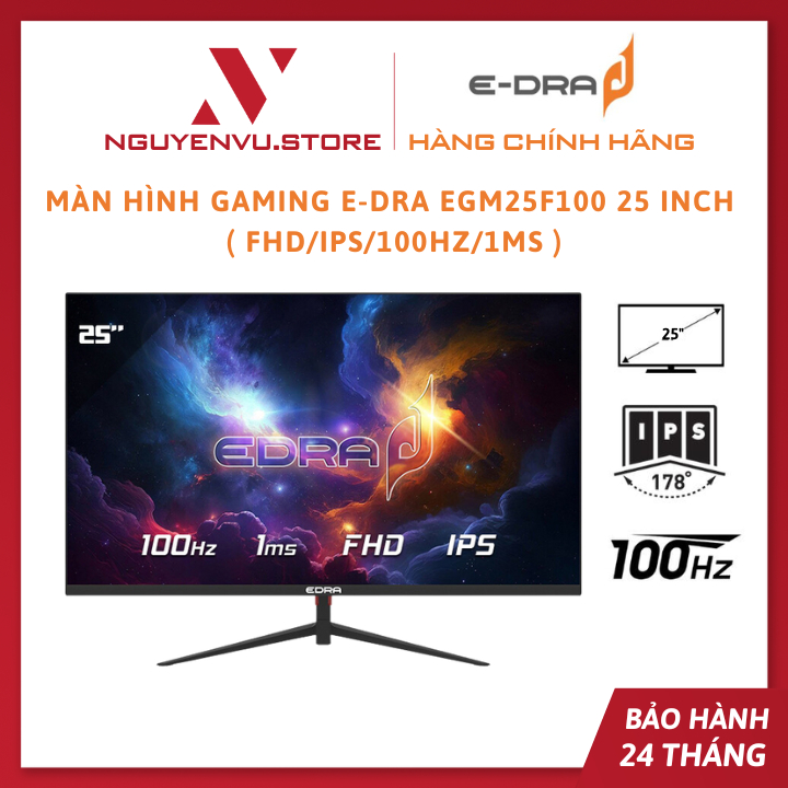 Màn hình MSI PRO MP251 24.5inch / E-dra EGM25F100 25inch ( FHD/IPS/100Hz/1ms ) - Hàng Chính Hãng | BigBuy360 - bigbuy360.vn