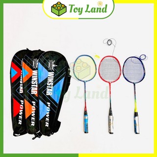 [Winstar Power 9.5kg] Vợt Cầu Lông Winstar Power Chính Hãng 100% Carbon Căng 9.5kg Phụ Kiện Thể Thao