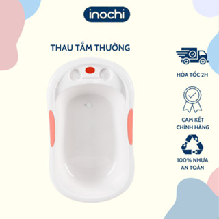 Thau tắm trẻ em, tựa tắm trẻ em Inochi Notoro, có lỗ thoát nước, thau tắm cho bé, thau tắm em bé, inochi store hcm