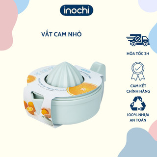 Bộ vắt cam tiện lợi có đầu lọc hạt inochi. GIAO MÀU NGẪU NHIÊN, Chất liệu nhựa PP an toàn
