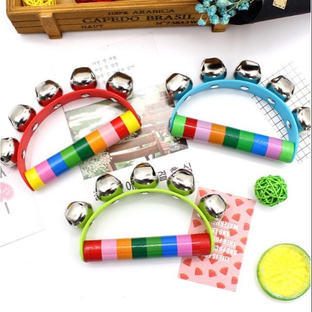 Đồ Chơi Sơ Sinh Bằng Gỗ An Toàn,Lục Lạc Xúc Xắc Âm Thanh Thu Hút Em Bé Món Quà Thôi Nôi Ý Nghĩa