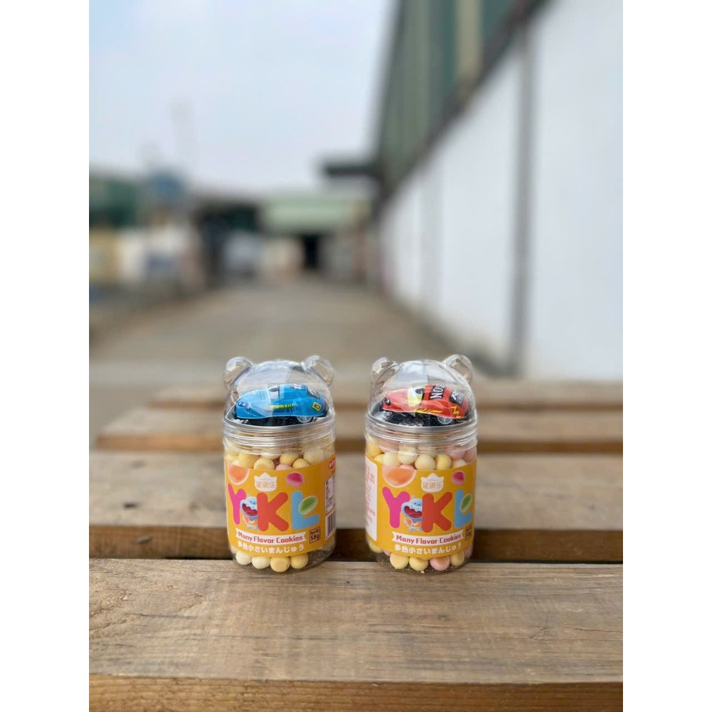 Bánh Bi Men Sữa Bánh Gấu Siêu Ngon Vị Sữa Và Mix Vị Cho Bé Ăn Dặm