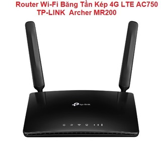 Router WiFi  4G LTE  ( Archer MR200 , TL-MR6400 ) TP-LINK (Đen)