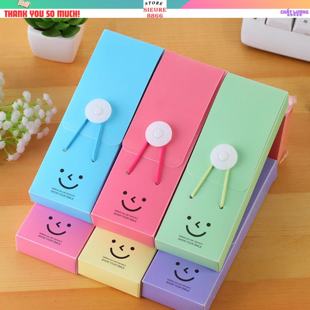 Hộp đựng bút đa năng hình mặt cười, Sỉ lẻ đồng giá, hộp đựng bút siêu cute cho học sinh