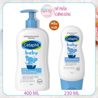 SỮA TẮM GỘI TOÀN THÂN CHO BÉ CETAPHIL BABY 230ml  (USA)