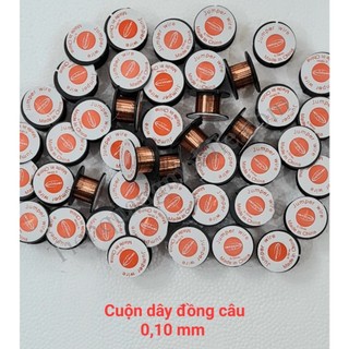 Cuộn dây đồng câu 0.1mm câu mạch linh kiện