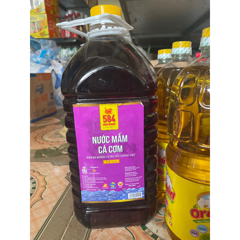 NƯỚC MẮM CÁ CƠM can 5l