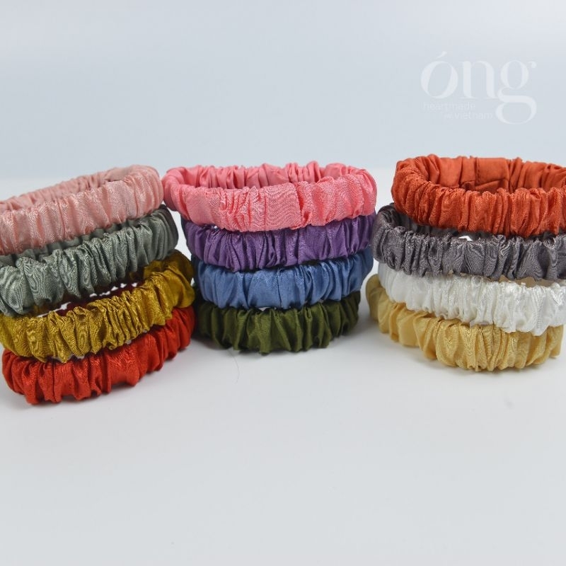 Buộc tóc Iụa tơ tằm của Óng Silk