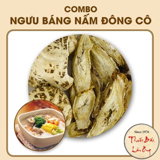 Set Canh Ngưu Báng - Nấm Đông Cô, set canh dưỡng sinh nhật bản mix sẵn - Lãn Ông