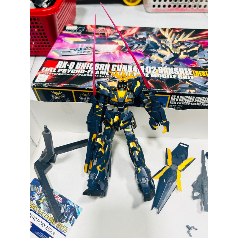 Mô hình lắp ráp 1/144 HGUC Unicorn Gundam 02 Banshee Norn Bandai