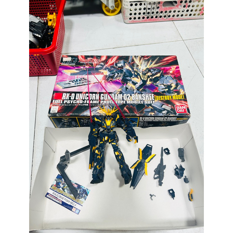 Mô hình lắp ráp 1/144 HGUC Unicorn Gundam 02 Banshee Norn Bandai