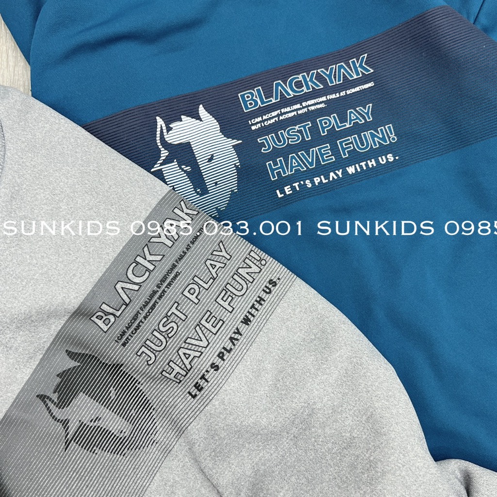 Bộ nỉ bé trai Black Yak xuất hàn