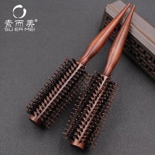 Lược tròn sấy tóc - Lược gỗ tròn sâý tạo kiểu
