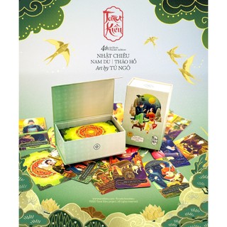 Bộ bài Tarot Kiều phiên bản bỏ túi 78 lá 6x10 cm, có cẩm nang hướng dẫn sử dụng chi tiết tiếng Việt