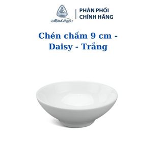 Chén chấm 9 cm Daisy Trắng - Gốm sứ cao cấp Minh Long I