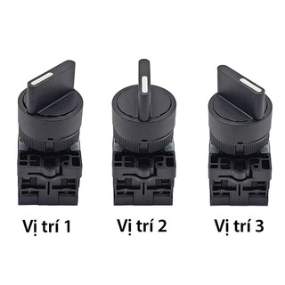 Chuyển mạch 3 vị trí, 2 vị trí chint ed21, ed33