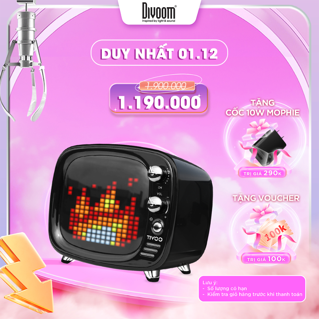 Loa Bluetooth Divoom TIVOO 6W