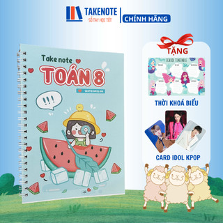 Sổ tay takenote toán 8 - khổ giấy a5