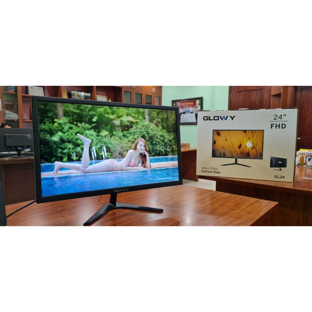 Màn hình máy tính Glowy 24" bảo hành 24 tháng