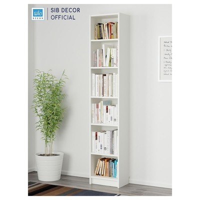 Kệ Sách 6 Tầng Billy By SIB Decor, Kích Thước 40 x 28 x 202cm KSG107