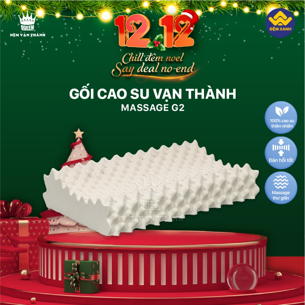 Gối cao su Vạn Thành Massage G2