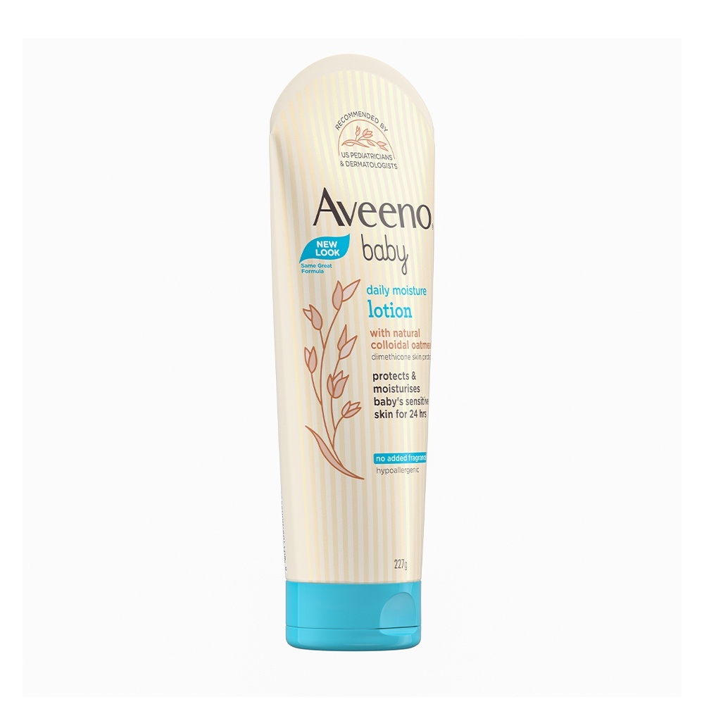 Kem Dưỡng ẩm Aveeno Baby cho bé Daily lotion  và Eczema  cho da bị chàm chuẩn Úc