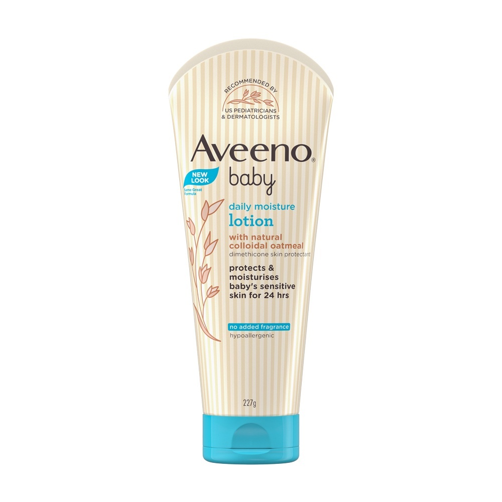 Kem Dưỡng ẩm Aveeno Baby cho bé Daily lotion (da thường) và Eczema (Dermexa) cho da bị chàm chuẩn Úc