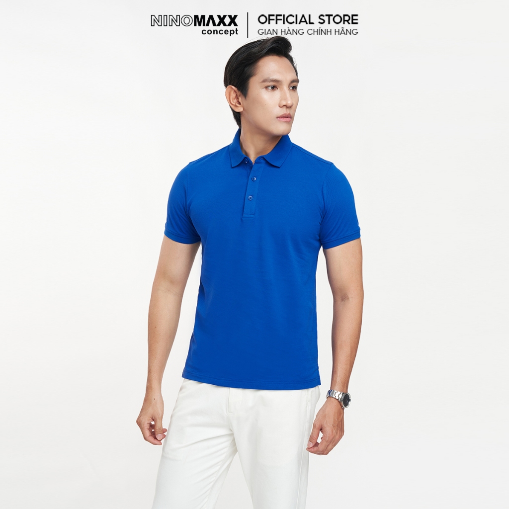 N&M Premium Polo - Áo Polo Nam Cotton Mercerized Travel Fit 2203015