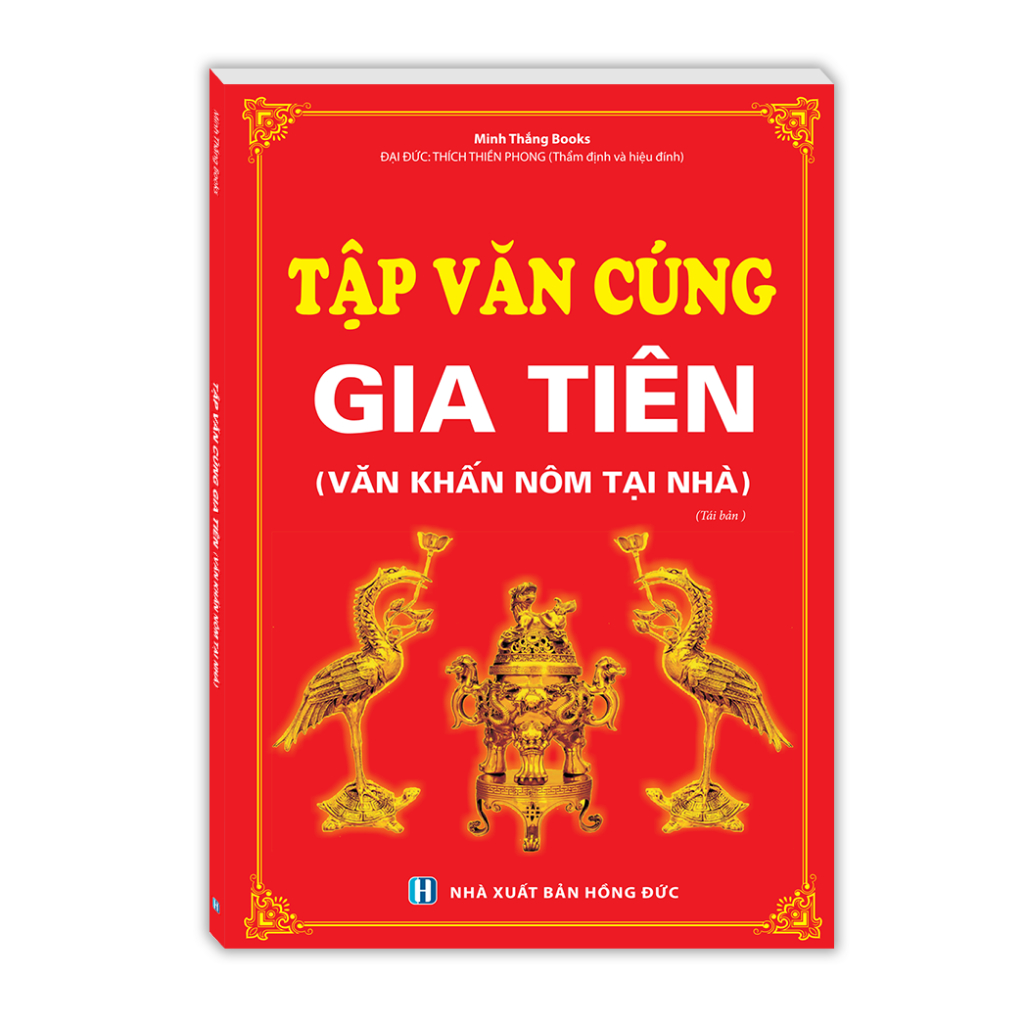 SÁCH - Tập văn cúng gia tiên