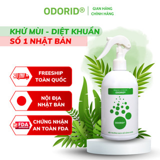 Xịt khử mùi diệt khuẩn odorid 250ml