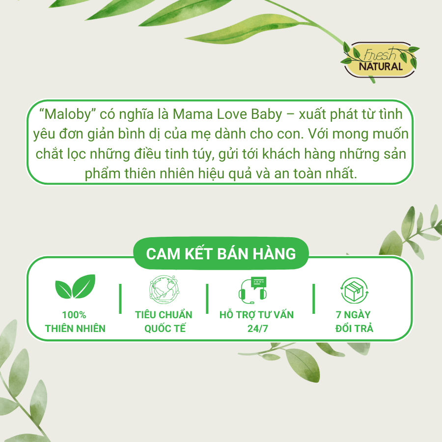 Combo Nước rửa chén nước giặt gel rửa tay Maloby