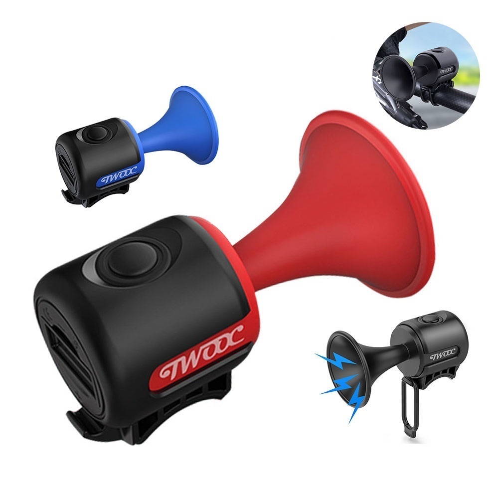 Còi Xe Đạp Chống Nước Gắn Ghi Đông Xe Đạp, Còi Điện Tử 120DB, Chuông Xe Đạp, Chuông Điện Tử, Chuông 