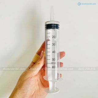 Combo 10 chiếc bơm cho ăn 50ml vinahankook , xilanh y tế đã tiệt trùng dùng bơm thức ăn