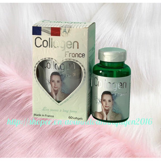 COLLAGEN France 3600 mg - Hộp 60 viên - Viên uống làm đẹp, trẻ hóa da giúp tóc móng chắc khỏe