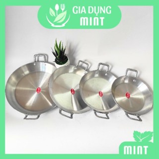 Chảo nhôm đáy bằng, chảo ốp la , bánh mì chảo,size từ 16 - 22 cm