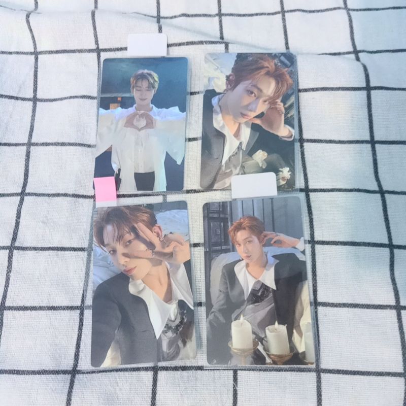 Ảnh thẻ/ Card bo góc official Enhypen Sunoo Album Dark Blood hàng chính hãng