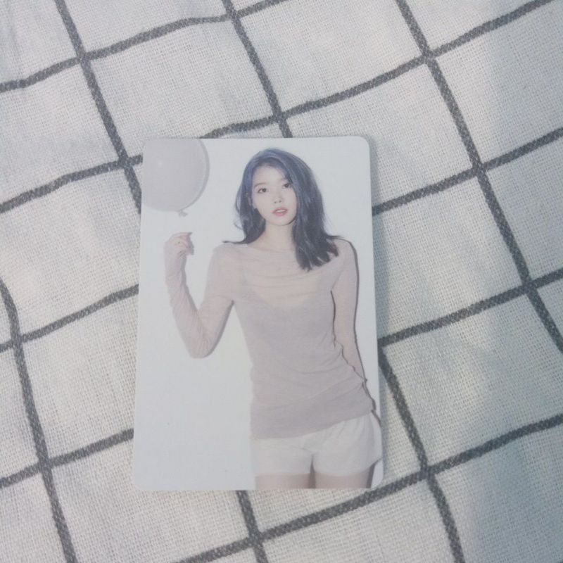 Card bo góc/ Ảnh thẻ Iu Album love poem