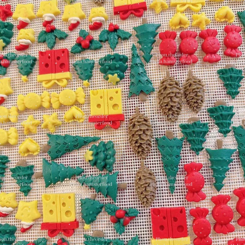 Bánh gà ăn nhẹ bánh mài răng cho hamster sóc