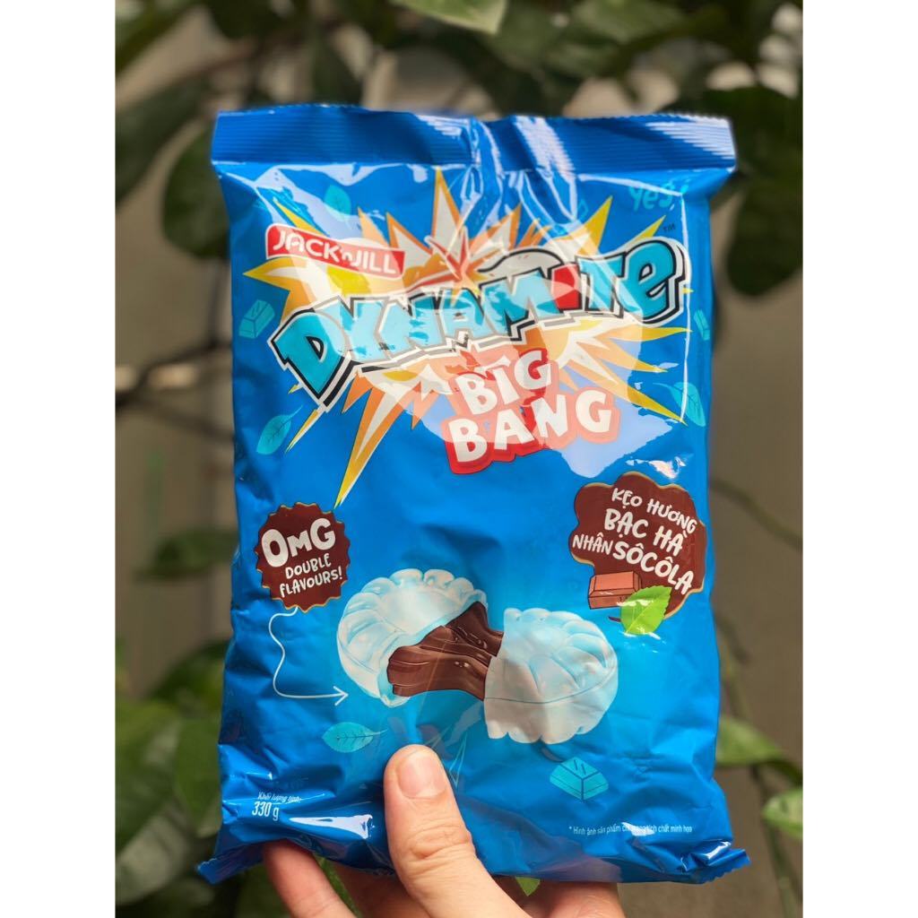 (Gói 330g) Kẹo Dynamite BigBang ( socola & bạc hà )