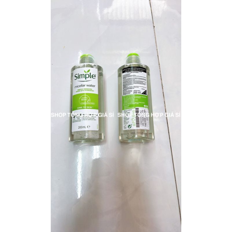 Nước tẩy trang simple 200ml