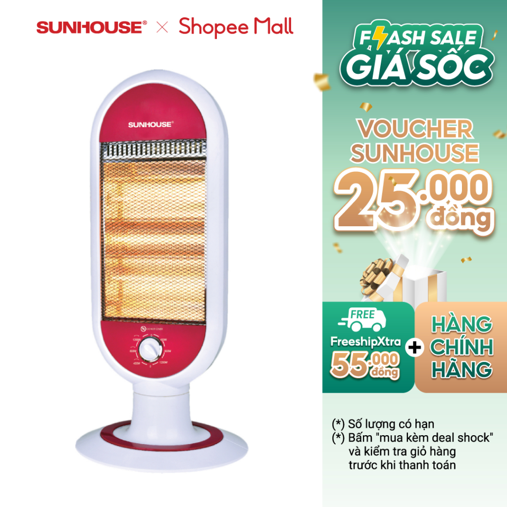 Sưởi điện Hồng ngoại SUNHOUSE SHD7022