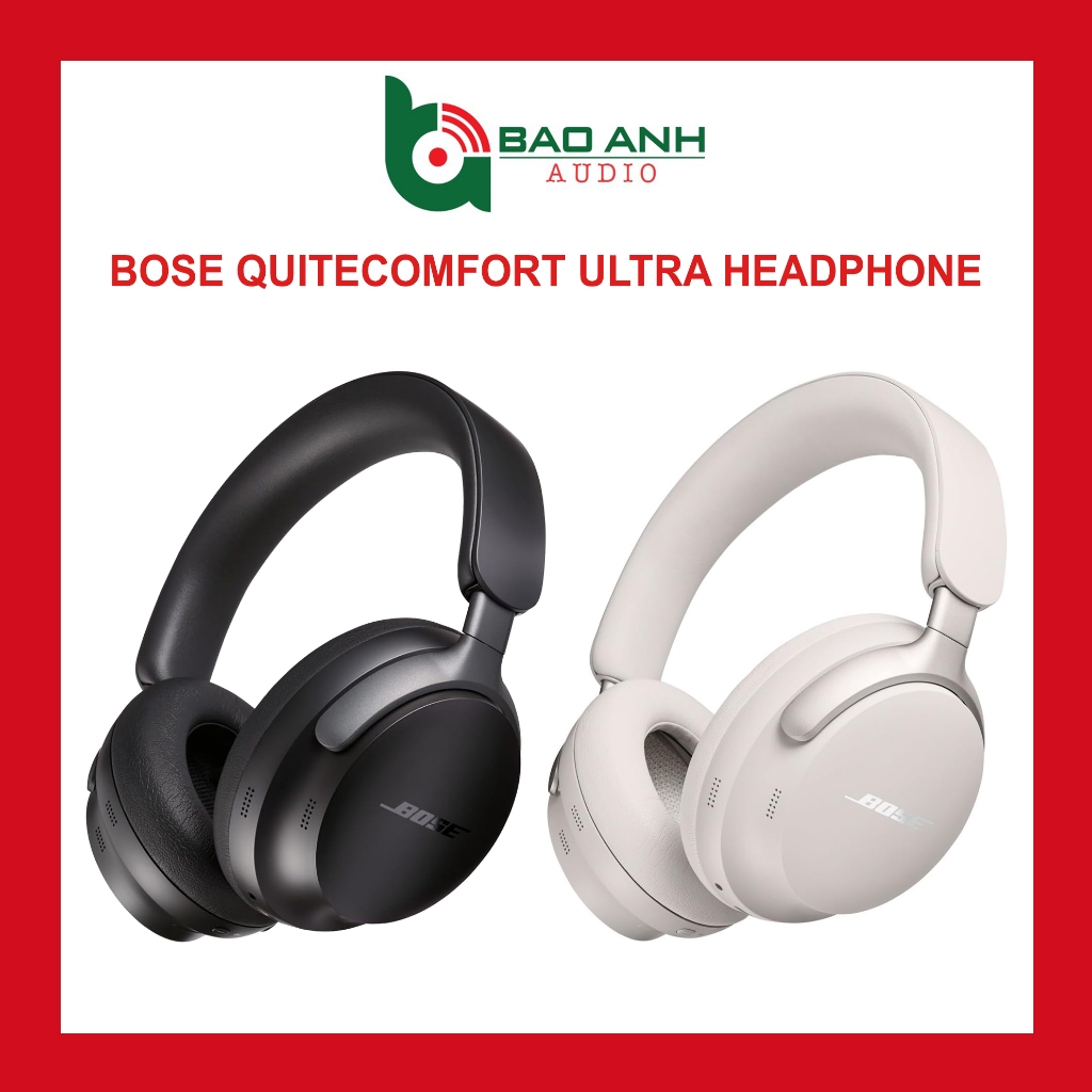 Tai nghe Bose QuietComfort Ultra Headphones | Pin 24H | Hàng Chính Hãng