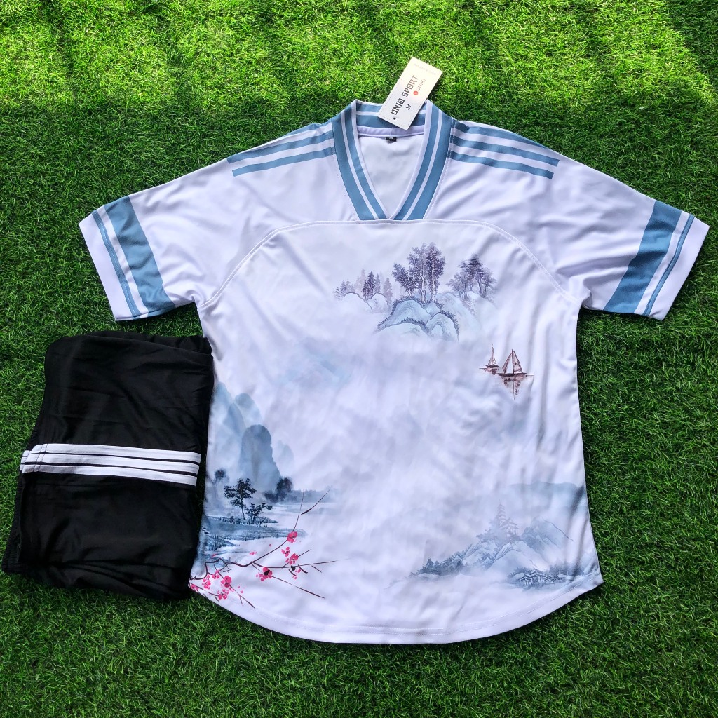 In tên số áo theo yêu cầu_bộ sưu tập mẫu quần áo bóng đá mới_hàng thun lạnh loại 1