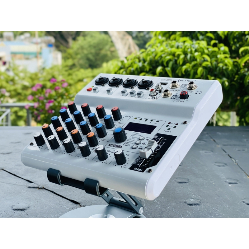 Mixer MT Max 99 Pro USB bluetooth, hát karaoke, livestream bán hàng, thu âm tuyệt đỉnh