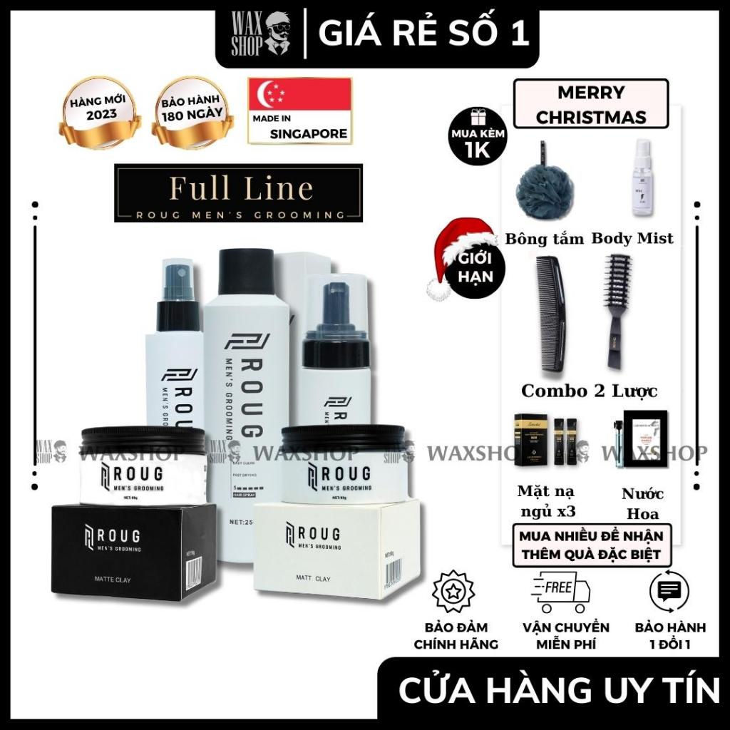 Sáp Vuốt Tóc Nam Cao Cấp Matt Clay - Matte Clay - Roug Men's Grooming - Hàng Chính Hãng - Waxshop - SD2 - DG