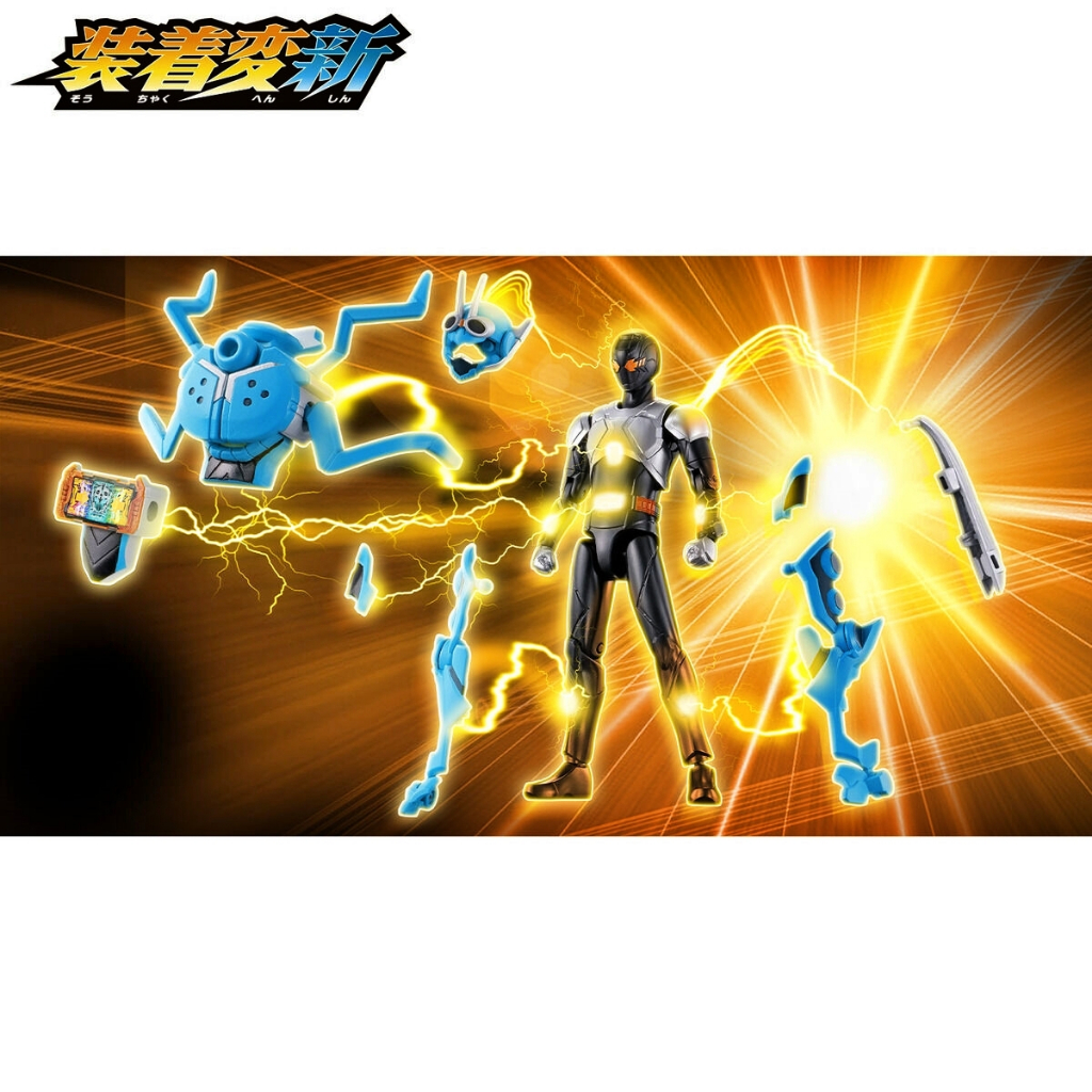 Mô hình đồ chơi chính hãng Bandai Souchaku Henshin Kamen Rider Gotchard Steam Hopper & Appare Skebo & Ant Wrestler